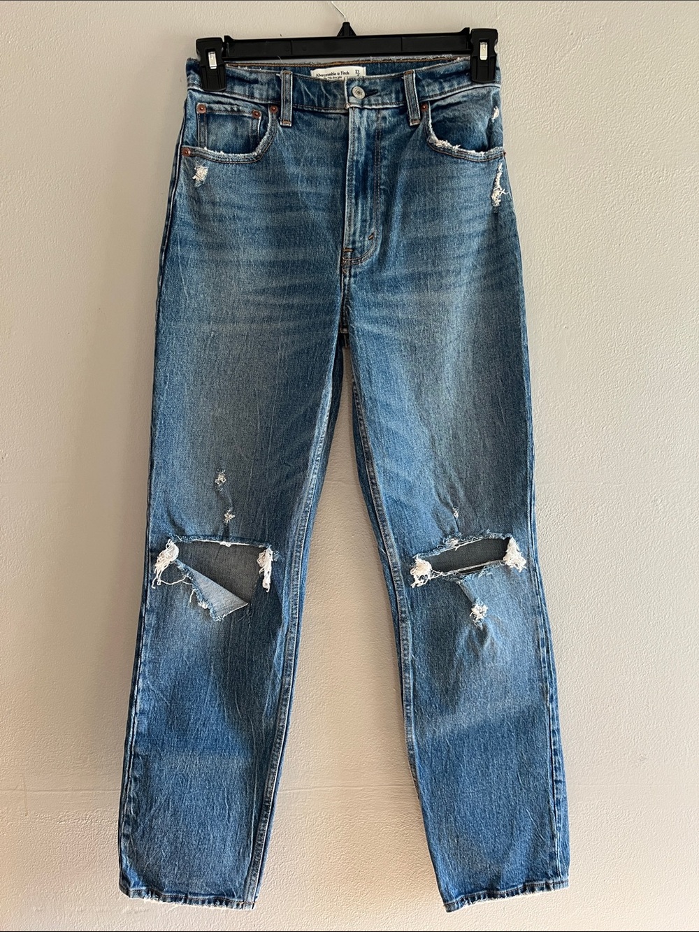 Abercrombie & Fitch The 90s straight ultra high rise size 27